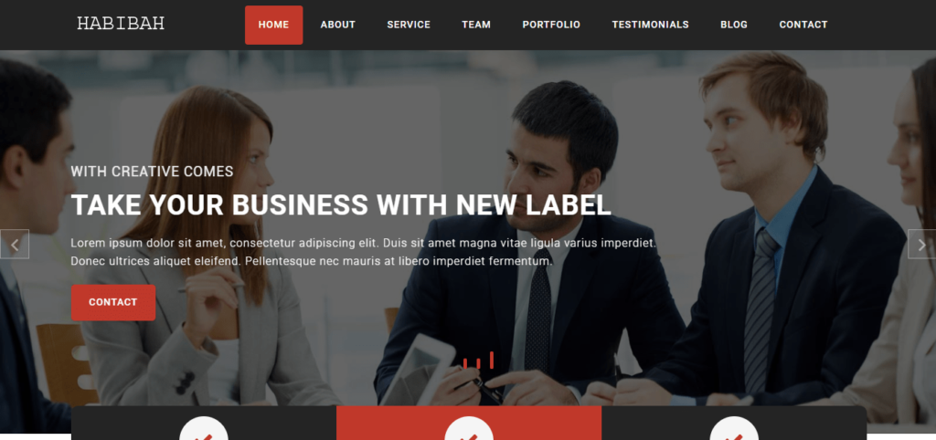HABIBAH – Business / Personal Portfolio PHP Full Functional Application